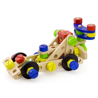 Construction block set - 68 pieces